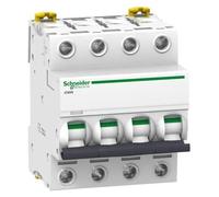 A9f74432 - Disjoncteur Tétrapolaire 4p 32a Courbe C - 4 Modules - 10ka - Schneider Electric Acti9 Ic60n