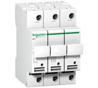 Schneider Electric Sectionneur fusible à tiroir Acti9 STI A9N15656 3P 25A pour fusible 10.3x38mm