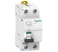 A9r21263 Interrupteur Différentiel 63a Type A 30ma - Bipolaire 2 Modules - Bornes Alignées - Schneider Acti9 Iid