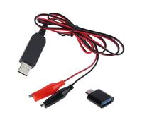Éliminateurs de batterie AA/AAA/C/D Type C USB 5 V vers 3 V Convertisseur de tension d'alimentation pour télécommande Lumières LED Adaptateur de type C Remplacer les piles 3,3 V Alimentation