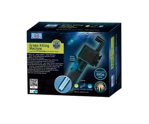 AA Aquarium GKM 9 W Green Killing Machine Clarificateur interne UV-C avec tête de pompe