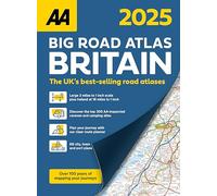 Aa Big Road Atlas Britain 2025