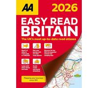 The AA – AA Easy Read Atlas Britain 2026 – Reliure spirale