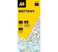Road Map Brittany (AA Touring Map France 01) (AA Road Map France Series 01) Folded Map