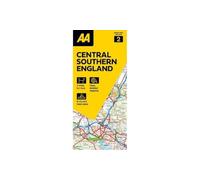AA Road Map Central Southern England