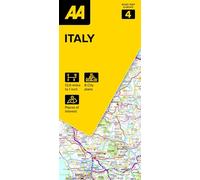 AA Road Map Italy 4 (AA Road Map Europe Series / European Road Maps)