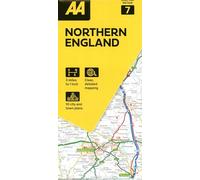 AA Road Map Northern England