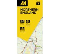 The AA – Carte routière Northern England