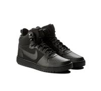 AA0547-002 Nike Court Borough Mid Noir Chaussures Homme Baskets Hiver