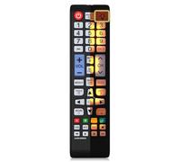 AA59-00600A Télécommande pour Sam-sungTV Smart LED HDTV avec rétroéclairage - Aucune Configuration requise Telecommande Sam-Sung Universelle TV