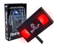 AAA Merchandise Lampe Friday The 13th Lamp - Jason VHS Retro Cassette Design - Lumière LED à changement de couleur - Décoration de film d'horreur - Cadeau pour adultes