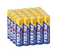 AAA Piles Lot de 20 1,5V Haute Performance Zinc Carbone pour Télécommandes,Téléphone Fix,Jouets,Lot de 20,PKCELL