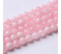 AAAAA Lot de 36 perles en quartz naturel topazes pour la fabrication de bijoux, colliers, bracelets, quartz de Madagascar, 10 mm