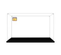 AAABOX 40x25x25cm 3mm Acrylique Vitrine Exposition pour Lego Jardin-Paisible 10315 Land Rover Classic Defender 90 10317 Vespa 125 10298 Paris Skyline 21044 Endor Speeder Chase Diorama 75353