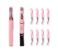 AAABOX 5 pièces Limonadier Lot,Tire Bouchon Rose,Ouvre Bouteille de Vin,Sommelier Professionnel,Couteaux en Acier Inoxydable avec DéCapsuleur et Coupe-Capsule