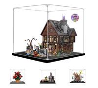 AAABOX Cube Vitrine 30x30x30cm,3mm Acrylique Transparent Boîte de Présentation pour Lego The Sisters' Cottage 21341 10370 60375 75583 76261,Boite Anti Poussière pour Ballon de Foot Basket