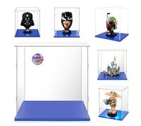 AAABOX Transparent Acrylique Vitrine 20x20x25 pour Lego Casque,40478 76421