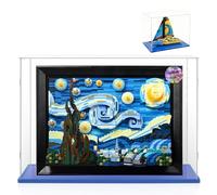 AAABOX Vitrine 45x15x35 pour Lego Van Gogh 21333,Harry Potter Chateau 75953