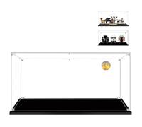 AAABOX Vitrine Transparent 50x20x25cm,3mm Acrylique Boîte de Présentation pour 3 pièces Lego Star Wars Casque,Boite Anti Poussière pour Jazz Quartett 21334 et 21030 42112 75277 75276 75304 76165 76187