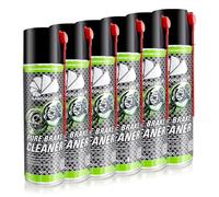 AABCOOLING 6x Un Puissant Nettoyant Moteur 500 ml - Spray Nettoyant Freins; Dégraissant embrayages, Élimine huile, graisse, Sans résidus, Séchage rapide, Idéal avant Maintenance, Montage, Detailing