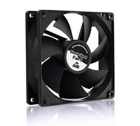 AABCOOLING Black Silent Fan 9-92mm Ventilateur pour Boîtier PC Silencieux et Efficace avec 4 Pads Anti Vibrations, 12V, Ventilation PC, 9cm, Ventilo PC, Fan PC, 21 dB(A), 76 m3/h