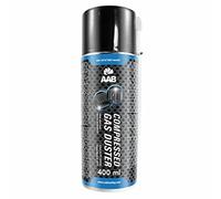 AABCOOLING Bombe a Air Comprimé 400ml - Préparation en Spray, Sans Odeur Nettoyage PC, Idéale Pour Enlever la Poussière, Bombe d'Air Sec, Aérosol de Rendement Élevé, Computer Cleaner, Sans Fréon