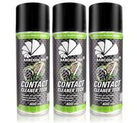 AABCOOLING Contact Cleaner TECH (Lot de 3x400 ml) - Spray nettoyant contacts électriques et électroniques, élimine la graisse, la poussière, séchage rapide, idéal atelier et voiture K1