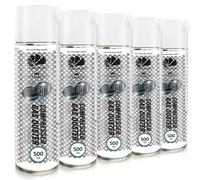 AABCOOLING Home&Office gas Duster Bombe Air Sec 5x500ml Dépoussiérants Puissants, Aérosols d'Air Comprimé, Pour Clavier, Consoles de jeux, Air Comprimé, Équipement de Nettoyage K1