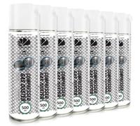 AABCOOLING Home&Office gas Duster Bombe Air Sec 7x500ml Sprays d'air Comprimé K1, pour Nettoyage de PC, Souffleur de Poussière, Matériel de bureau, Dépoussiérants Puissants, Compressed