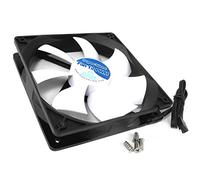 AABCOOLING Super Silent Fan 12 PWM - 120mm Ventilateur pour Boîtier PC et Processeur CPU, Silencieux et Efficace avec 4 Pads Anti-Vibrations, 12V, Ventilation PC, 10-19 dB(A), 24,5-63 m3/h