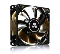 AABCOOLING Super Silent R8-80mm Ventilateur pour Boîtier PC Silencieux et Efficace avec 4 Pads Anti Vibrations 12V Ventilation PC 8cm Ventilo PC Fan PC 33 m3/h ou 25 m3/h 13,9 dB(A) ou 8,9 dB(A)