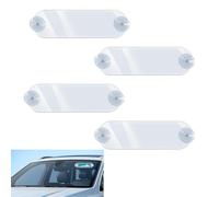 AABDTYYD 4 Pièces Support Caducée Voiture,Porte Carte Pare Brise,Porte Tickets de Stationnement,Facile À Installer et À Retirer,Universel pour Tous Les Principaux Péages,Accessoires Auto