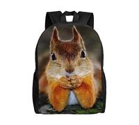 AABSTBFM Sac à dos d'école léger pour bébé ours polaire classique sac à dos d'école pour ordinateur portable 15" pour filles et garçons, Écureuil amusant., taille unique