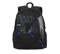 AABSTBFM Sac à dos serpent 3D pour homme et femme - Sac à dos de voyage, de sport, d'école pour enfants, filles, garçons, noir, Noir , taille unique