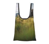 AABSTBFM Sac à provisions pliable et réutilisable avec inscription en anglais « Donut » et inscription en anglais « Pink Word » - Grand sac fourre-tout - Sac fourre-tout - Sac de plage, Herbe de