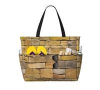 AABSTBFM Sac fourre-tout de plage imprimé bougies, neige, sapin, feuilles d'arbre, sac de voyage, sac à bandoulière réutilisable, sac d'épicerie, sac à main, sac à jouets pour le travail, l'école, les