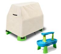 Aacabo Housse de table à eau pour enfants, imperméable, anti-poussière, anti-UV, jeux d'extérieur, housse uniquement