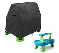Aacabo Kids Water Table Cover Fit Rain Showers Splash Pond Water Table,Waterproof Dust Proof Anti-UV Outdoor Toys Cover-Cover only