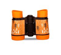 AACARB Jumelles pour adultes, télescope binoculaire d'apprentissage éducatif, observation des oiseaux, télescope optique pliable (couleur : orange)