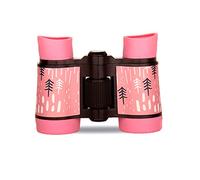 AACARB Jumelles pour adultes, télescope binoculaire d'apprentissage éducatif, observation des oiseaux, télescope optique pliable (couleur : rose)