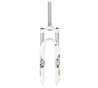 AADDFDD Fourche Avant mécanique 26/27,5/29 Pouces pour VTT, débattement de 105 mm, axe Droit de 1-1/8", 9 mm, Ressort d'amortissement, Frein à Disque