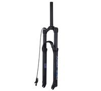 AADDFDD Fourche Avant VTT 26/27,5/29 Pouces, débattement de 100 mm, Fourche à Amortisseur, dégagement Rapide de 9 mm avec réglage du Rebond, Verrouillage Manuel/Verrouillage à dist