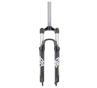 AADDFDD Fourche mécanique de VTT en Alliage d'aluminium, Frein à Disque 26/27,5/29 Pouces, débattement de 105 mm, Fourche à Suspension à Ressort à dégagement Rapide de 1-1/8 Pouce