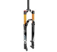 AADDFDD Fourche pneumatique VPPV pour vélo VTT 26/27,5/29 Pouces, Suspension en Alliage de magnésium, Tube de Direction Droit de 120 mm, Verrouillage Manuel (Couleur : A, Taille 26 Pouces)