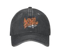 AAENNAUK Avenged Sevenfold Unisexe en détresse lavé Snapback Chapeau Outdoor Running Golf déstructuré Soft Caps Chapeau Cadeau agréablement surpris Classique