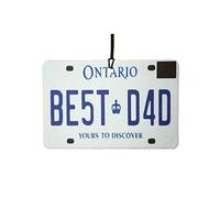AAF Désodorisant De Voiture Plaque D'immatriculation Ontario - Best Dad