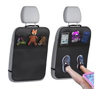 AAFEI Lot De 2 Organisateurs De Siège Arrière pour Ford B-Max (JK 2012-2017),Protections De Dossier Imperméables En Oxford,Rangement Voyage,Poches Filet