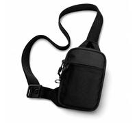AAFGVC Nomalero Sacoche Homme Anti-Vol avec Doublure RFID, Fermetures Sécurisées et Sangle Renforcée pour Travail, Trajet et Tourisme (Noir)
