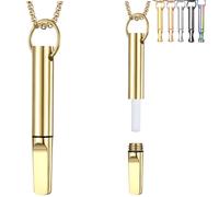 AAFGVC Zenless Collier Respiratoire Arrêter de Fumer Accessoire de Respiration avec Résistance Douce Design Élégant pour Gestion du Stress et Relaxation (Rose gold)