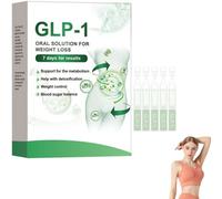 AAFQ GLP-1 Solution buccale, goutte avancée GLP-1, sérum complexe peptides GLP-1, extrait naturel de plantes pour hommes et femmes (1 pièce)
